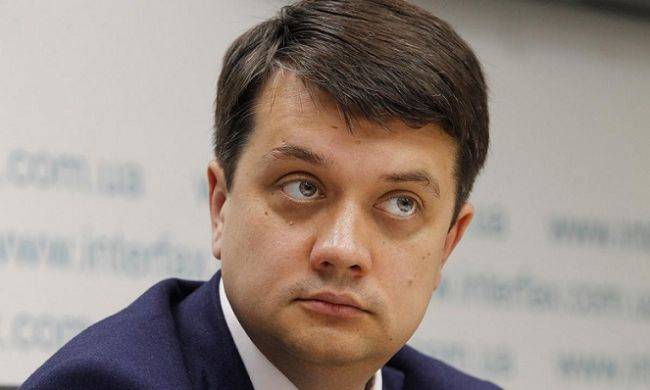 Спикер Рады Разумков отказался поддерживать назначение Саакашвили