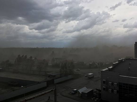 МЧС предупредило о сильном ветре в Тюменской области