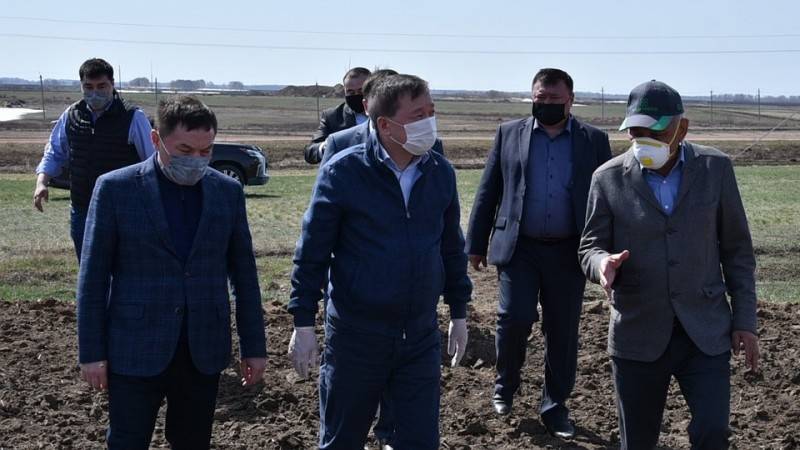 В южных областях Казахстана засеяно уже порядка 70% посевных земель