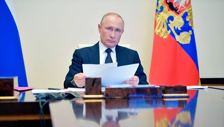Текст обращения Владимира Путина на совещании по борьбе с коронавирусом