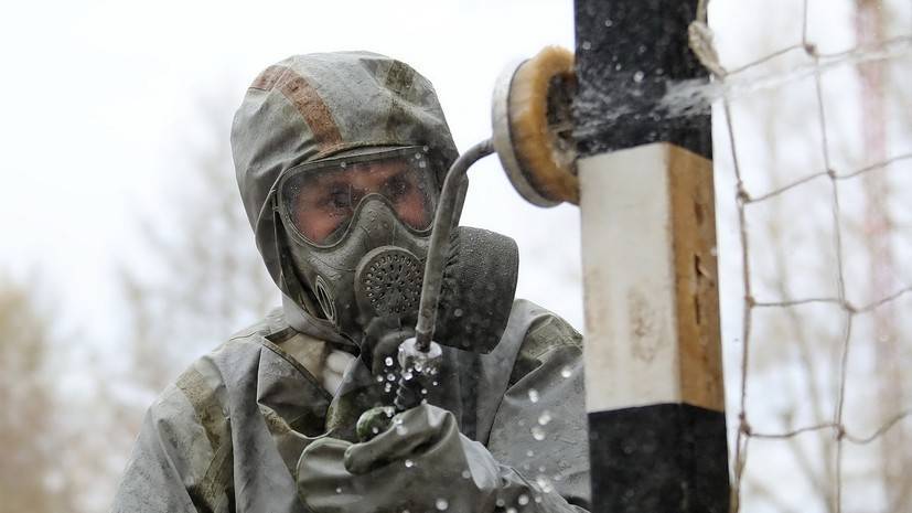 На юге России 1200 военных задействовали в дезинфекции объектов