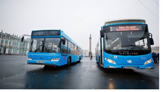 В Петербурге появится сотня новых автобусов