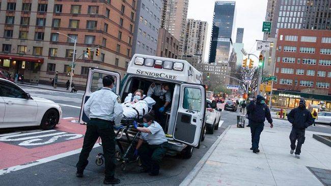В Нью-Йорке от Covid-19 погибло людей в 21 раз больше, чем от гриппа