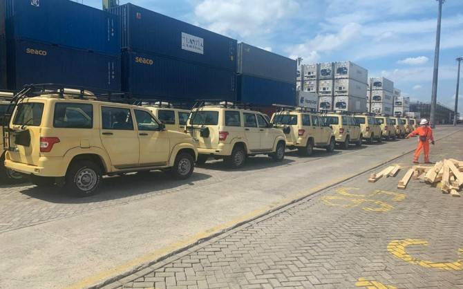 УАЗ поставил на Кубу 50 внедорожников «Патриот»