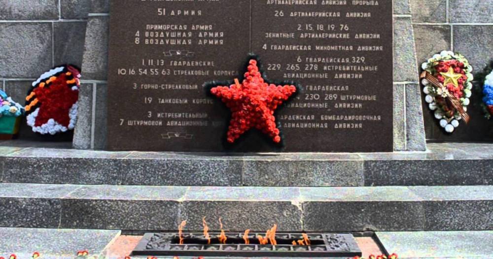В мемориале на Сапун-горе в Крыму вновь зажгут Вечный огонь к 9 мая