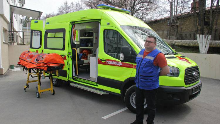 В Крым прибыли новые автомобили для перевозки зараженных коронавирусом