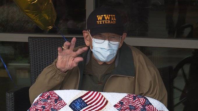 104-летний ветеран Второй мировой стал старшим пациентом, поборовшим коронавирус