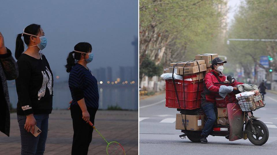 Фото: Китайский город Ухань постепенно "оживает" после карантина