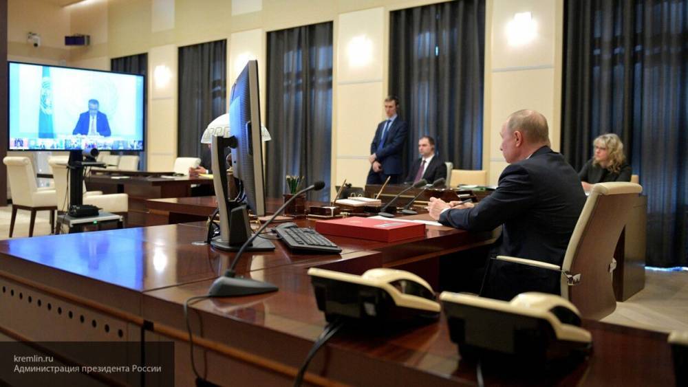 Путин впервые проведет совещание Совета безопасности в режиме телеконференции