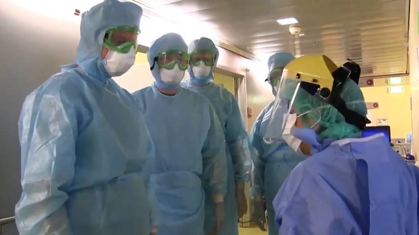 Российские врачи готовятся к приёму пациентов с коронавирусом в Бергамо