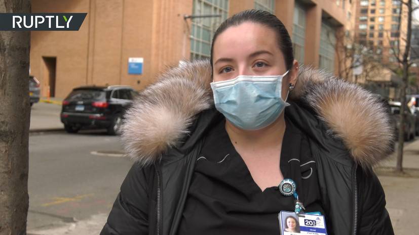 «Мне снятся кошмары»: медсестра из Нью-Йорка рассказала об условиях работы во время пандемии COVID-19
