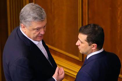 Зеленского обвинили в сговоре с Порошенко