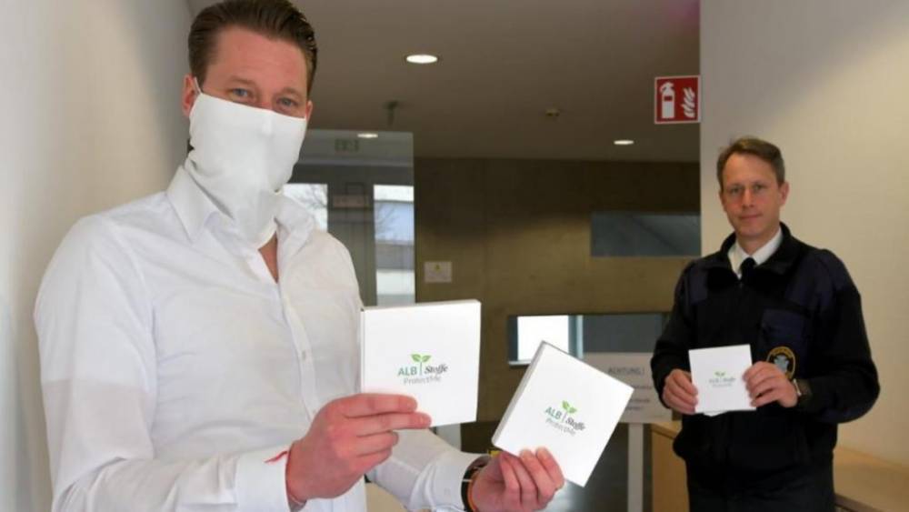 Этот немецкий город бесплатно выдаст маски каждому своему жителю