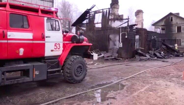 Власти Ленобласти назвали предположительную причину пожара в Выборге