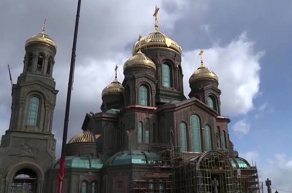 В РПЦ не располагают информацией о переносе открытия главного храма Вооружённых сил РФ