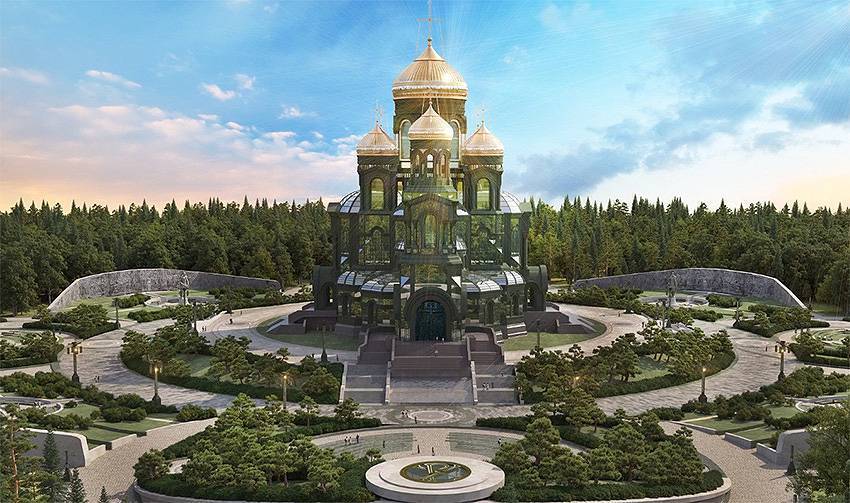 «Коммерсантъ»: Мозаика с изображением Путина в храме Вооруженных сил демонтирована