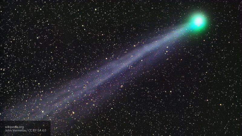 Зрелищная ядовитая комета окажется в поле зрения с Земли в конце мая