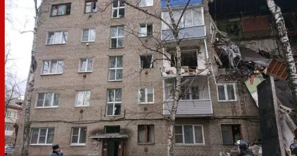 Стала известна причина взрыва в доме в Орехово-Зуеве