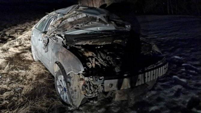 Водитель погиб при опрокидывании машины в Шарлыкском районе