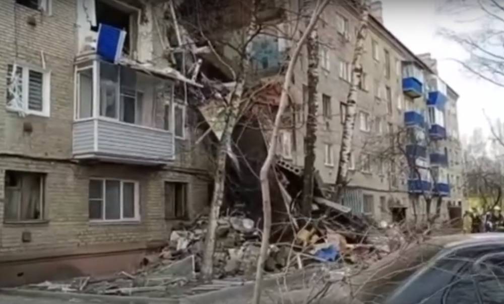 СК опубликовал видео с места хлопка газа в подмосковном Орехово-Зуеве