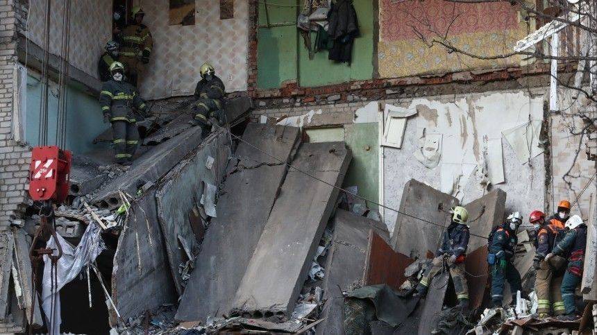 Видео последствий взрыва в пятиэтажном доме в Орехово-Зуево с высоты птичьего полета