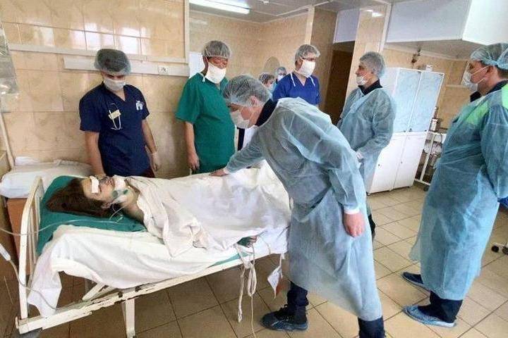 Воробьев навестил в больнице пострадавшего при взрыве в Орехово-Зуево