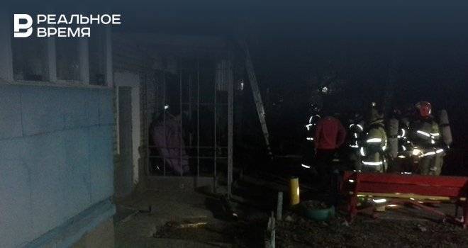На пожаре в Зеленодольске спасен 31 человек