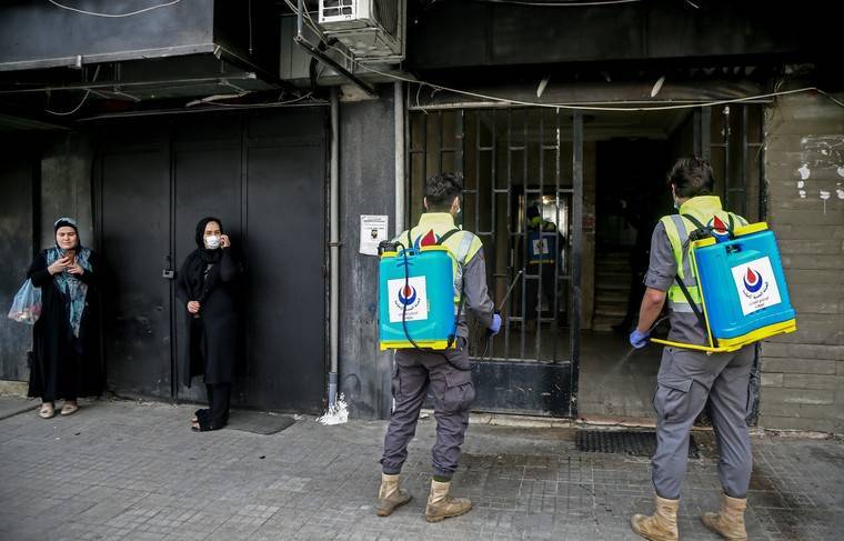 В Иране жертвами коронавируса стали 3603 человека