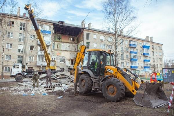 Пострадавший от взрыва газа дом в Орехово-Зуево решено восстанавливать