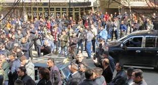 Участники митинга в Степанакерте потребовали отменить итоги выборов