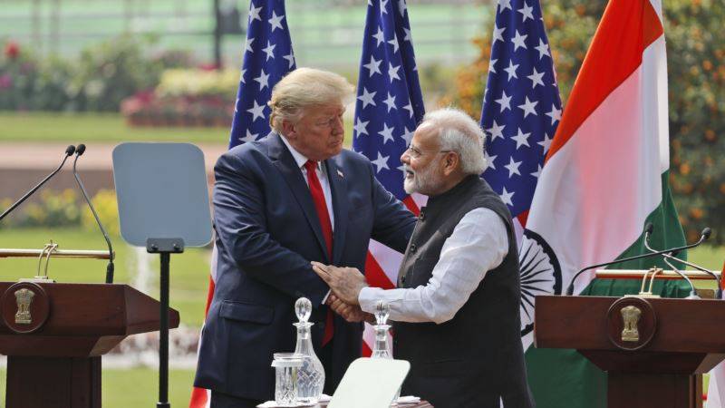 Трамп и Моди обсудили сотрудничество США и Индии в борьбе с коронавирусом