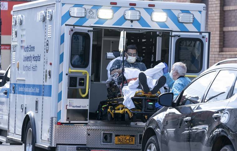 Число случаев коронавируса в штате Нью-Йорк перевалило за 120 тысяч
