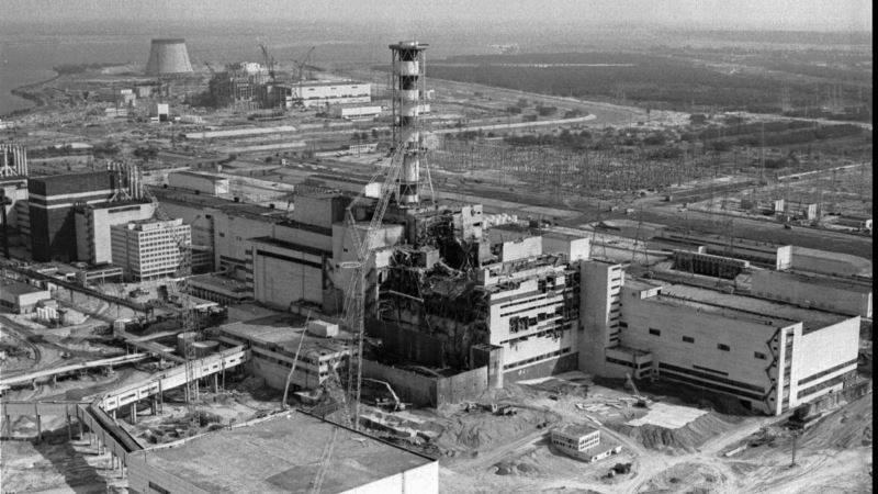 В зоне отчуждения вокруг Чернобыля возник пожар