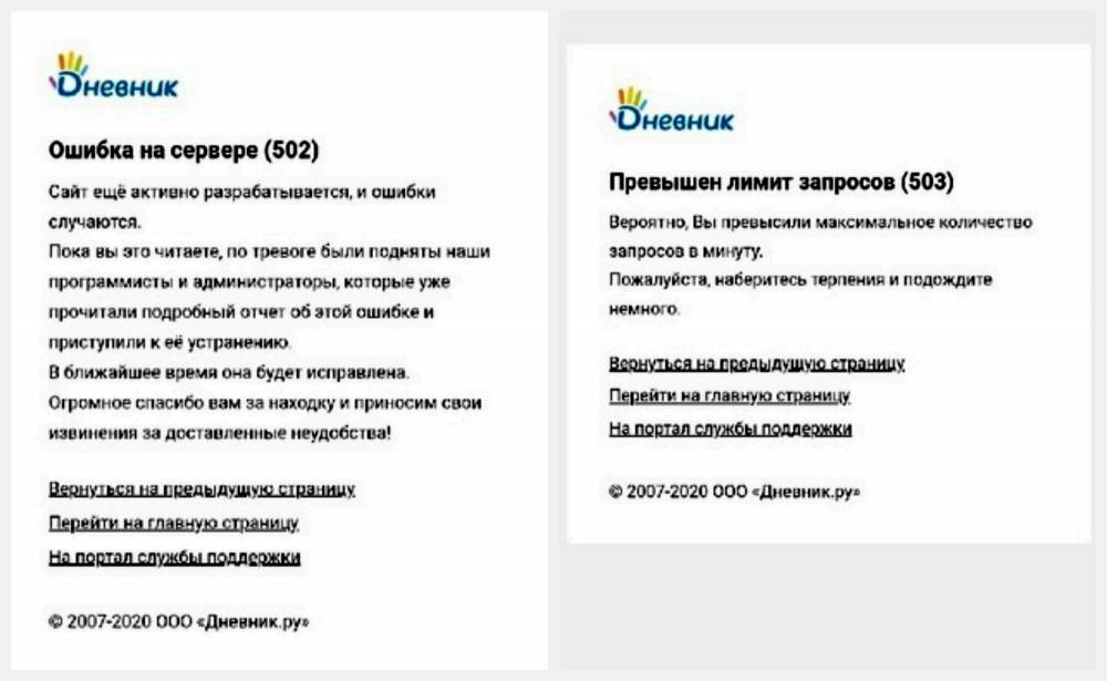 Первый день дистанционного обучения в Воронеже начался с обвала «Дневника.ру»