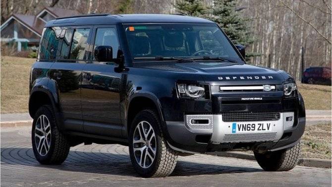 В России началось тестирование нового Land Rover Defender