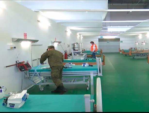 Российские медики развернут в итальянском городе полевой госпиталь
