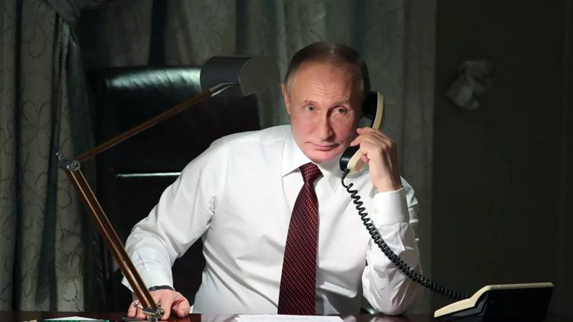 Путин и Пашинян обсудили по телефону борьбу с коронавирусом