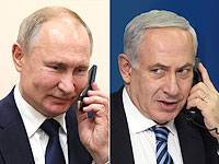 Нетаниягу и Путин обсудили по телефону "коронавирусные" проблемы