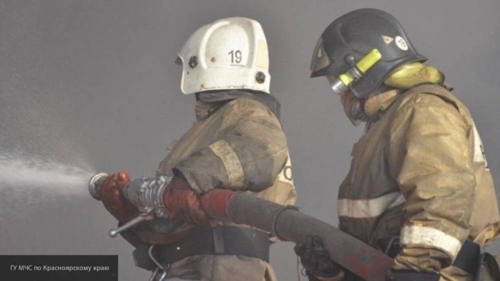 Пожарные ликвидировали возгорание в локомотиве под Липецком