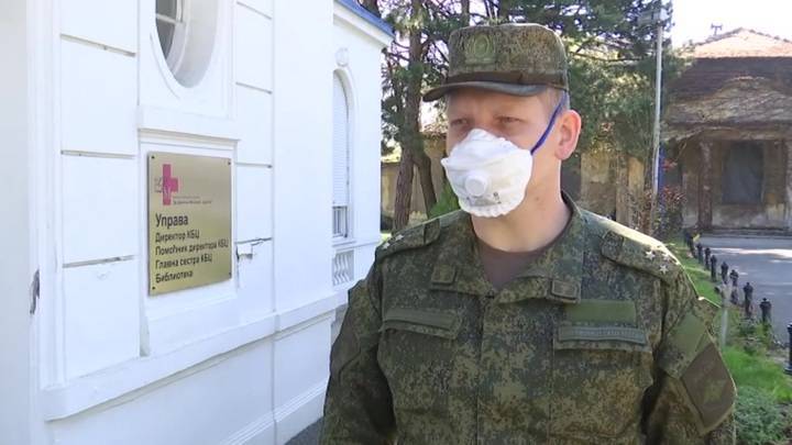 Миссия в Сербии: российские медики начали прием больных в Белграде