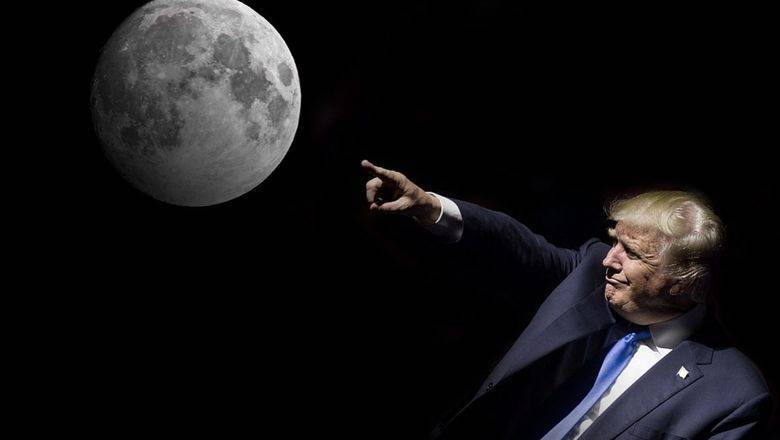 Трамп разрешил американцам добывать ресурсы на Луне