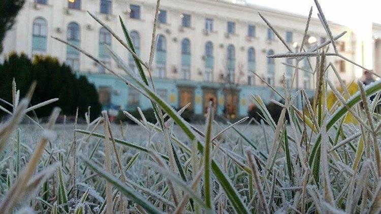 Опять заморозки: в Крыму объявлено штормовое предупреждение