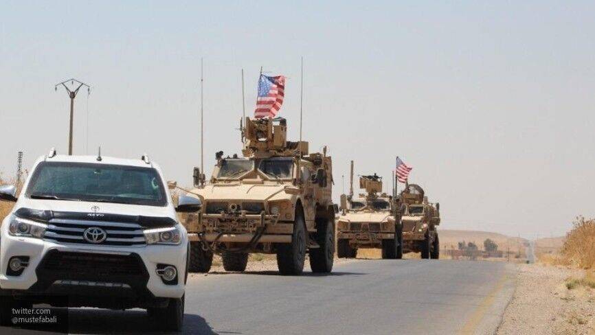 Конвой ВС США заблокировали на КПП сирийской армии в Хасаке