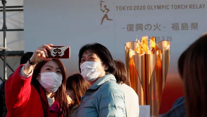 Олимпийский огонь в Японии попал под карантин