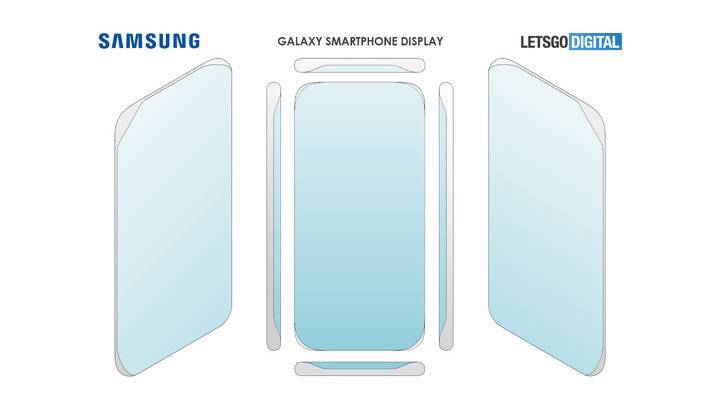 Samsung запатентовала безрамочный экран как у Huawei