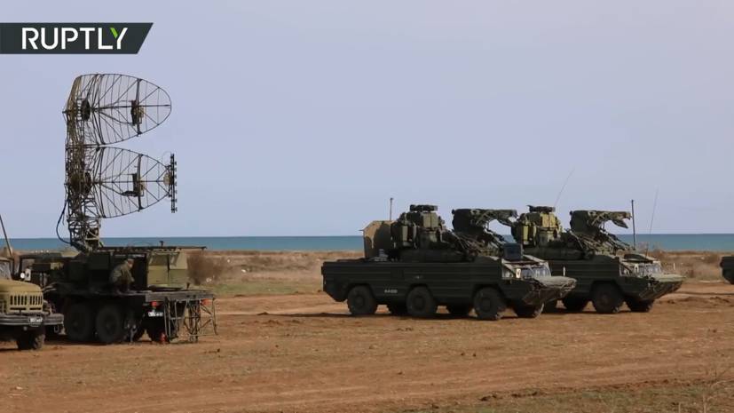 Военные Черноморского флота провели ракетные стрельбы в Крыму — видео