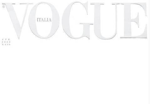 Итальянский Vogue впервые выйдет с пустой обложкой