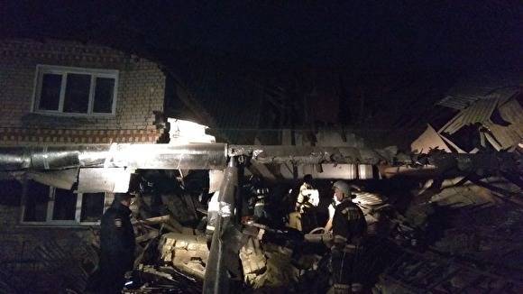 В МЧС рассказали о жертвах и пострадавших при взрыве газа и обрушении дома в Нижегородской области