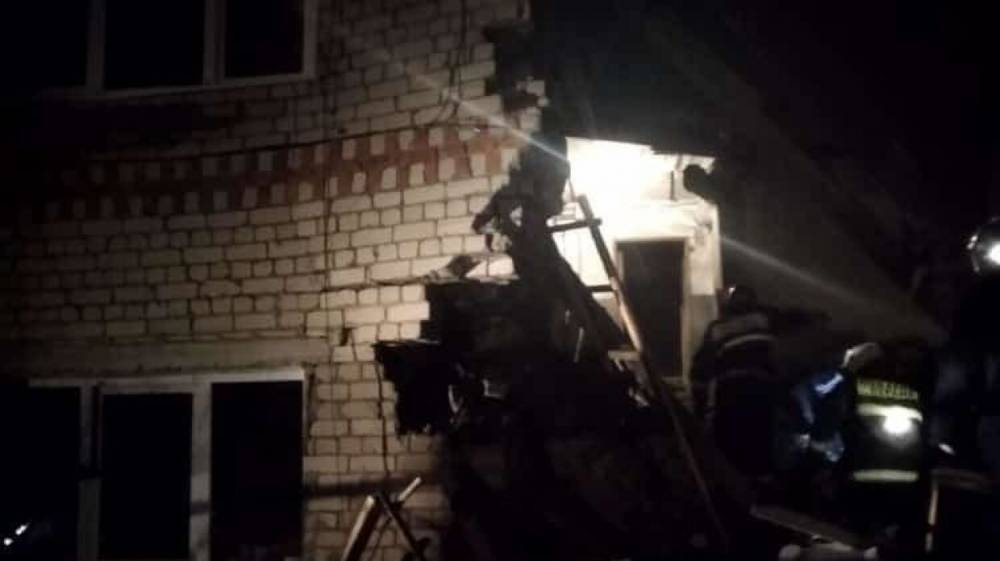 ФАН публикует фото с места взрыва газового баллона в Нижегородской области