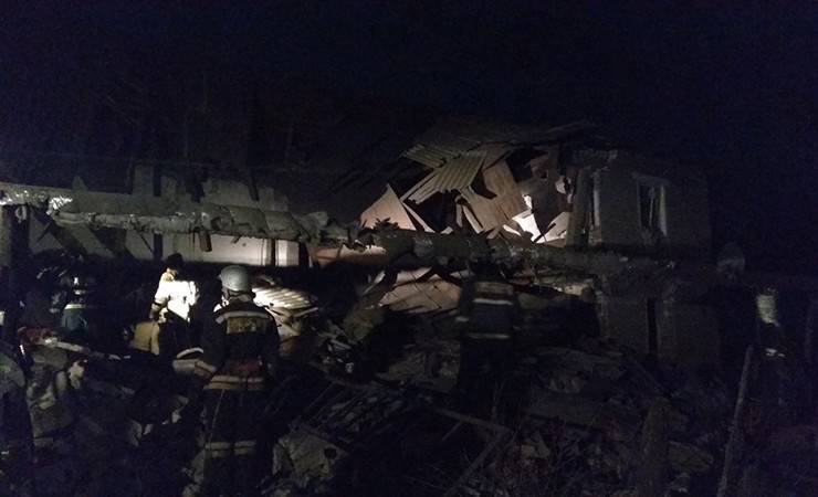 Опубликовано видео последствий взрыва дома в Нижегородской области